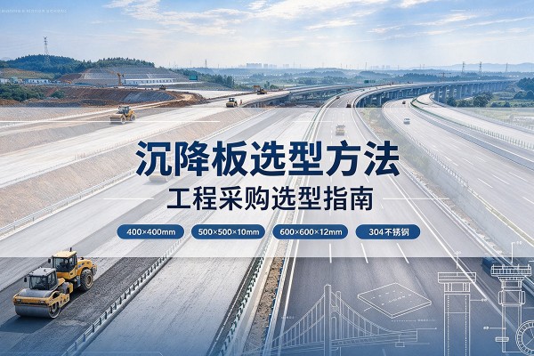 三台沉降板选择方法