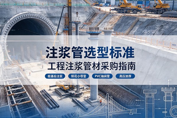 三台注浆管选型标准