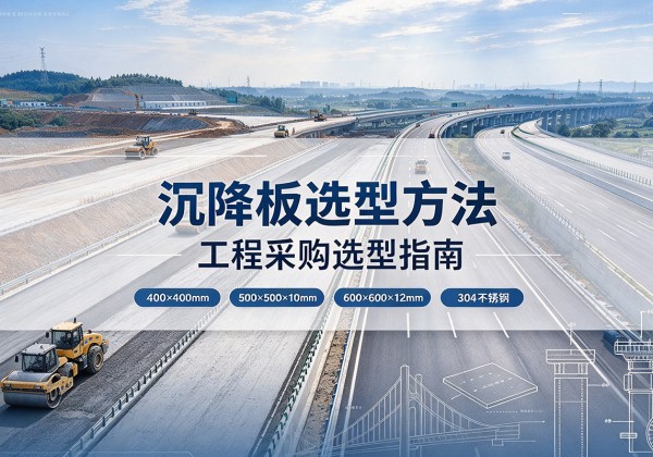三台沉降板选择方法